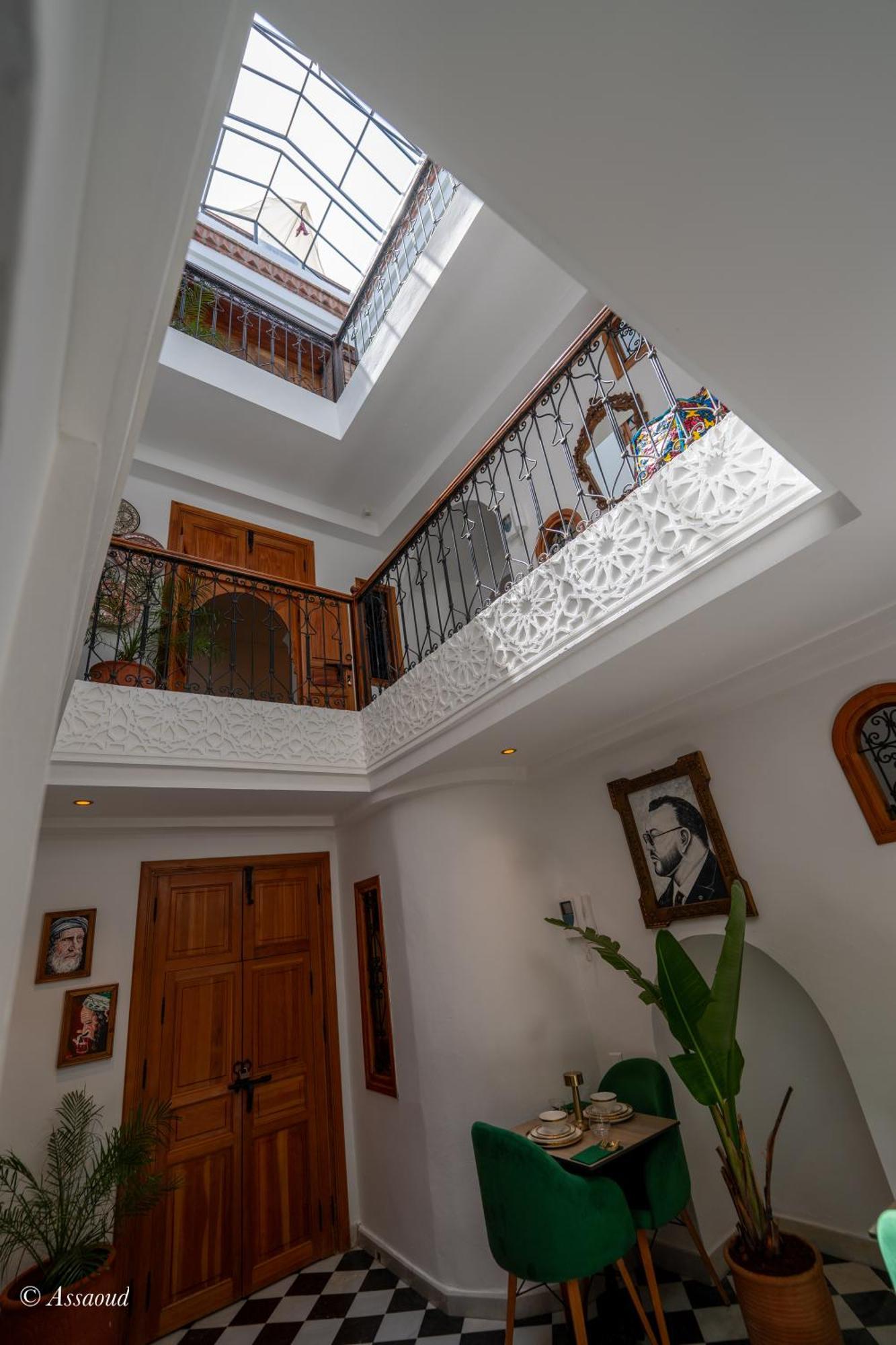 Riad Lella Chama شفشاون المظهر الخارجي الصورة