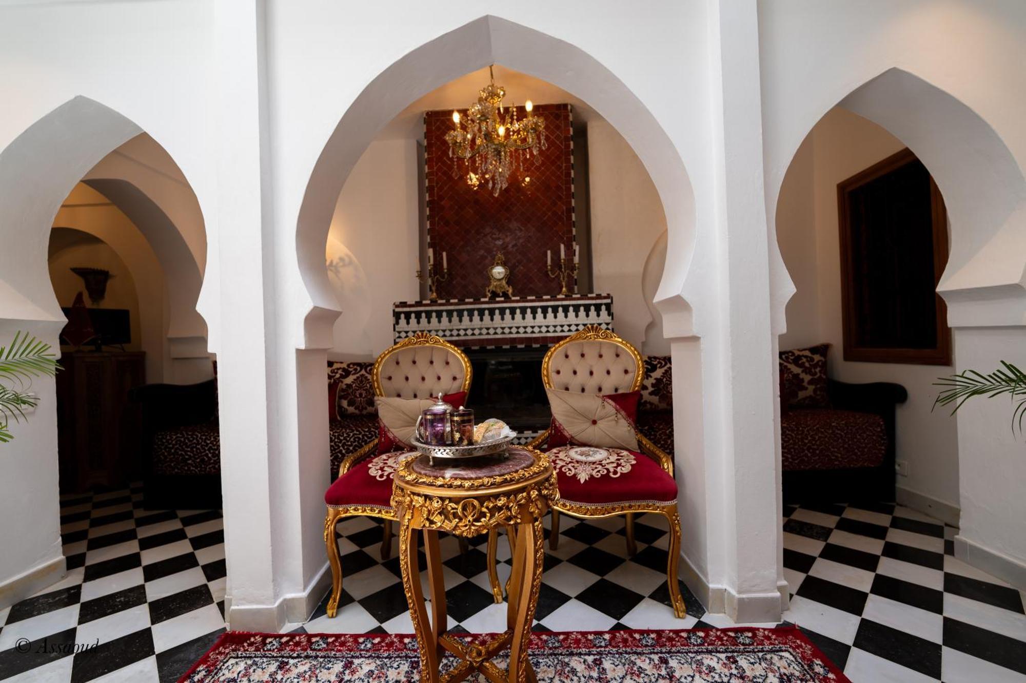 Riad Lella Chama شفشاون المظهر الخارجي الصورة